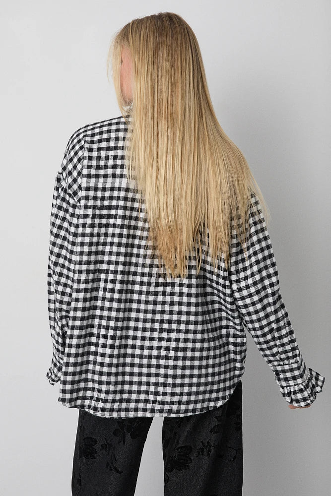 CHEMISE OVERSIZE CARREAU 216007B By BSB