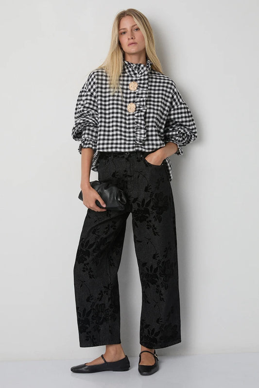 CHEMISE OVERSIZE CARREAU 216007B By BSB