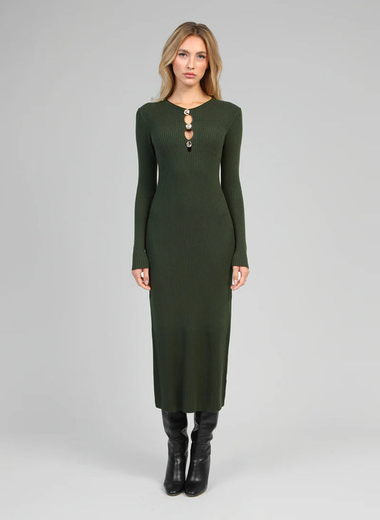 ROBE LONGUE BOUTONS NADIARO By ANGE