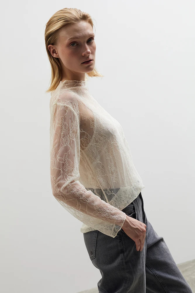 BLOUSE DENTELLE 210065H By BSB