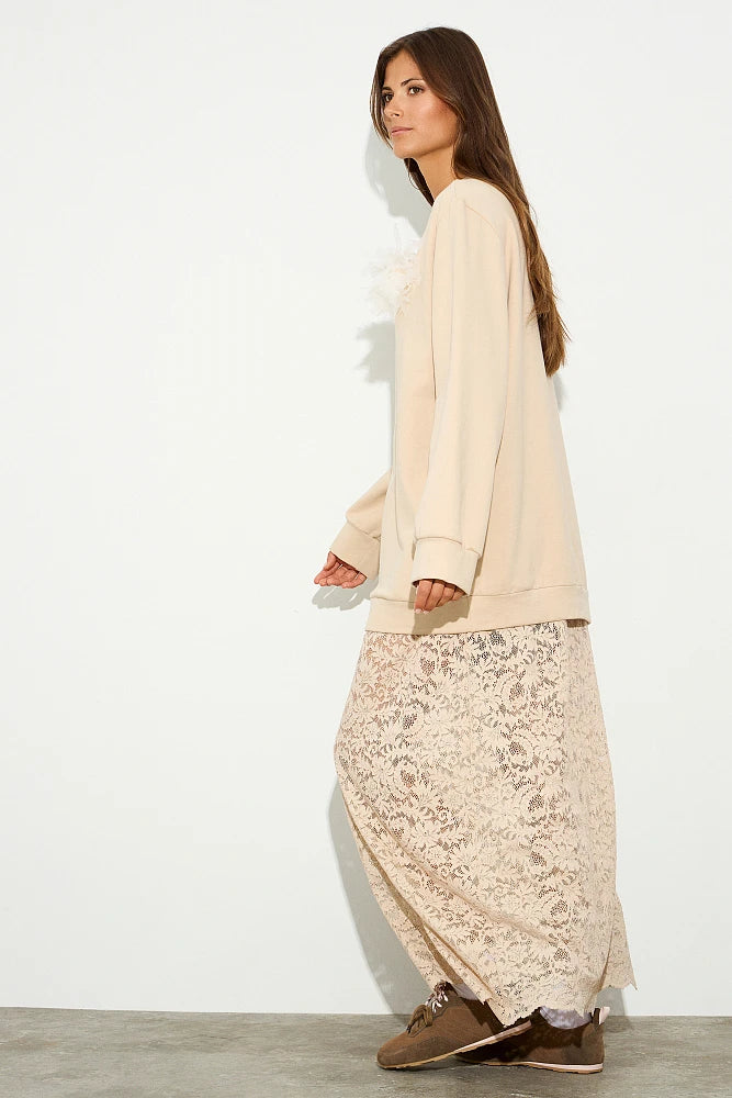 ROBE PULL DENTELLE 211012H By BSB