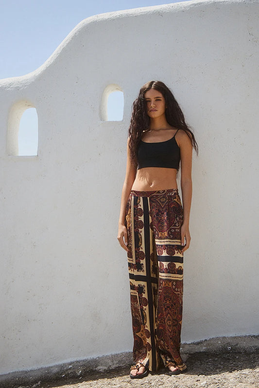PANTALON FLUIDE MOTIFS 212006H By BSB