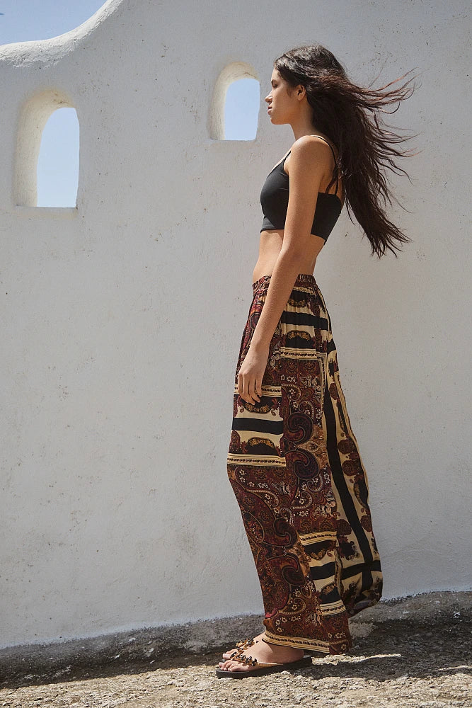 PANTALON FLUIDE MOTIFS 212006H By BSB