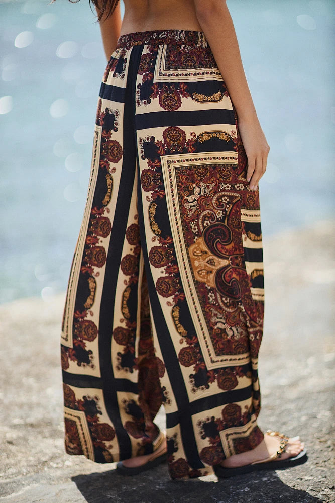 PANTALON FLUIDE MOTIFS 212006H By BSB