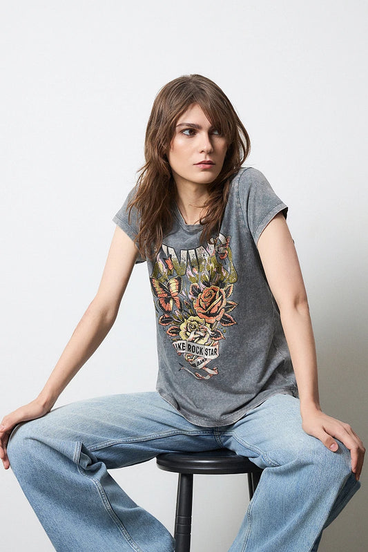 T SHIRT STRASS 210032P By BSB