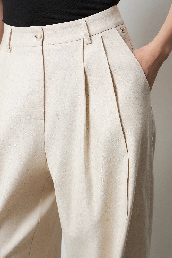 PANTALON EN LIN 212019P By BSB