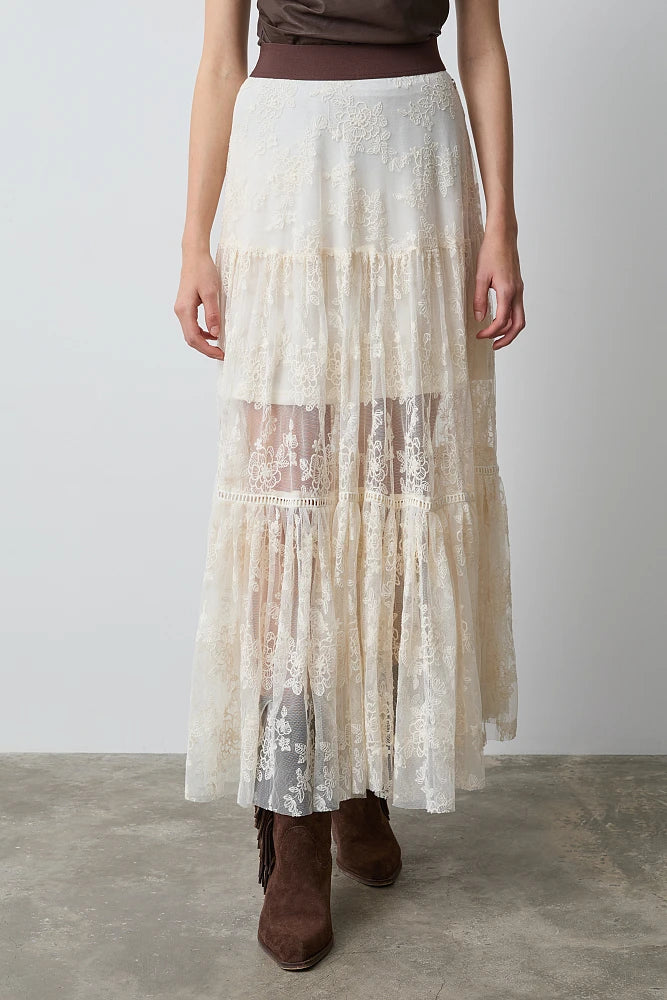 JUPE BRODERIE 213014P By BSB