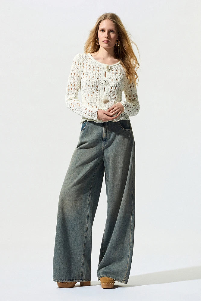 PULL MAILLE AJOURE 215006P By BSB