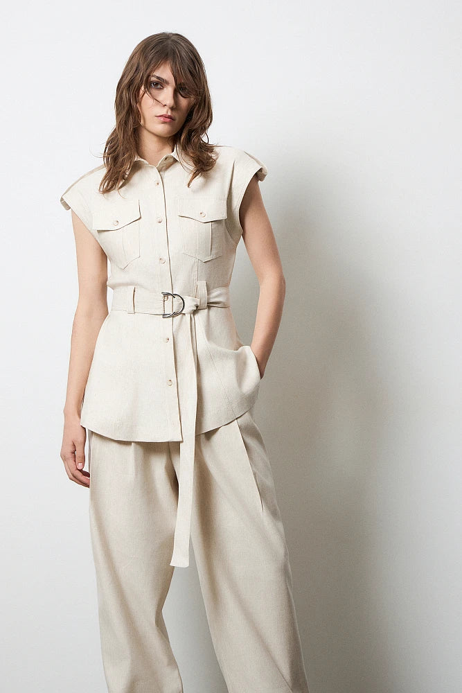 CHEMISE EN LIN 229007P By BSB