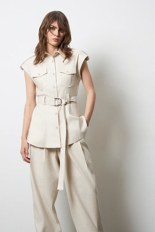 CHEMISE EN LIN 229007P By BSB
