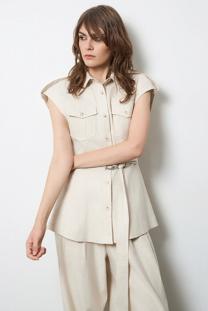 CHEMISE EN LIN 229007P By BSB