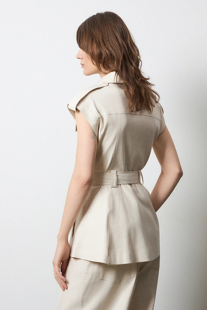 CHEMISE EN LIN 229007P By BSB
