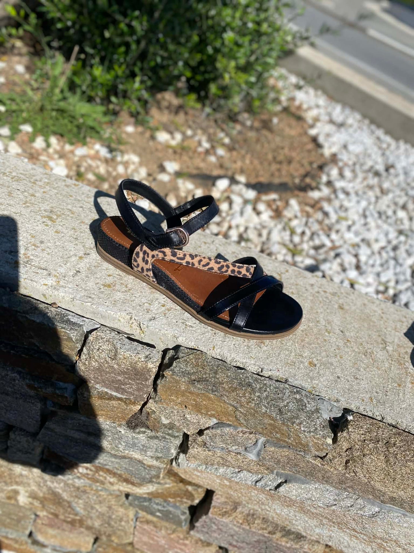 SANDALES 3 BRIDES CIREE LEO 28146 By TAMARIS