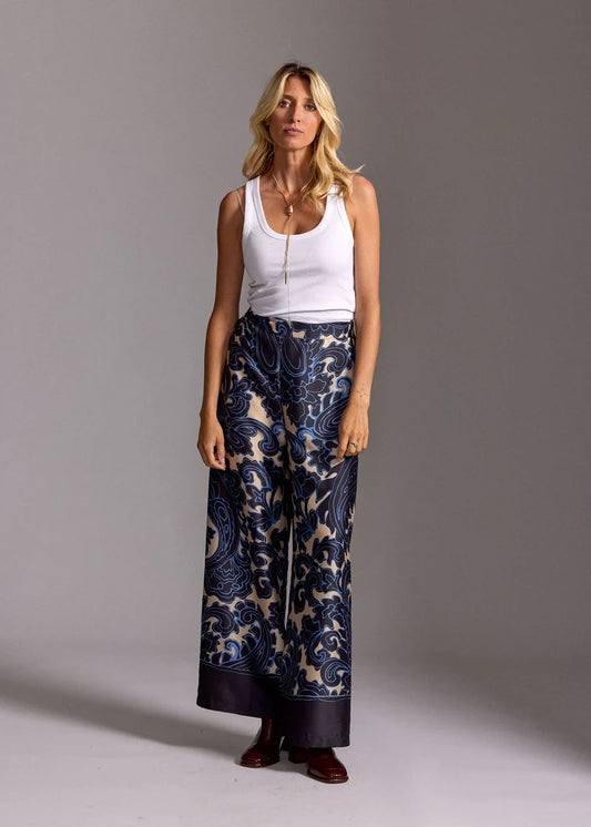 PANTALON FLUIDE MOTIFS ANDY By LAUREN VIDAL