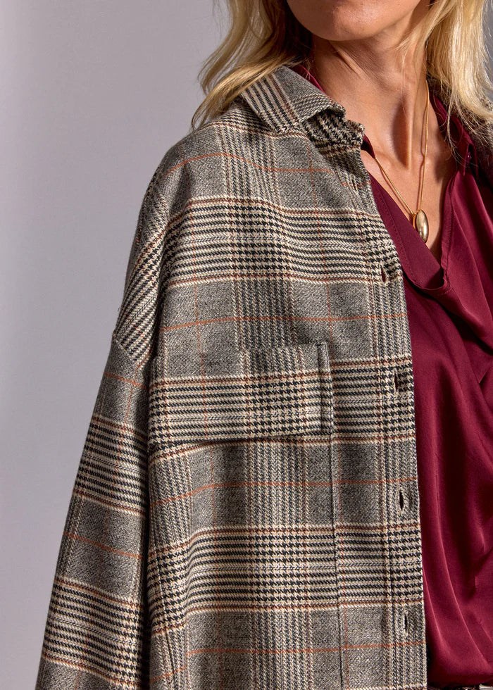 VESTE PIED DE POULE LINA By LAUREN VIDAL
