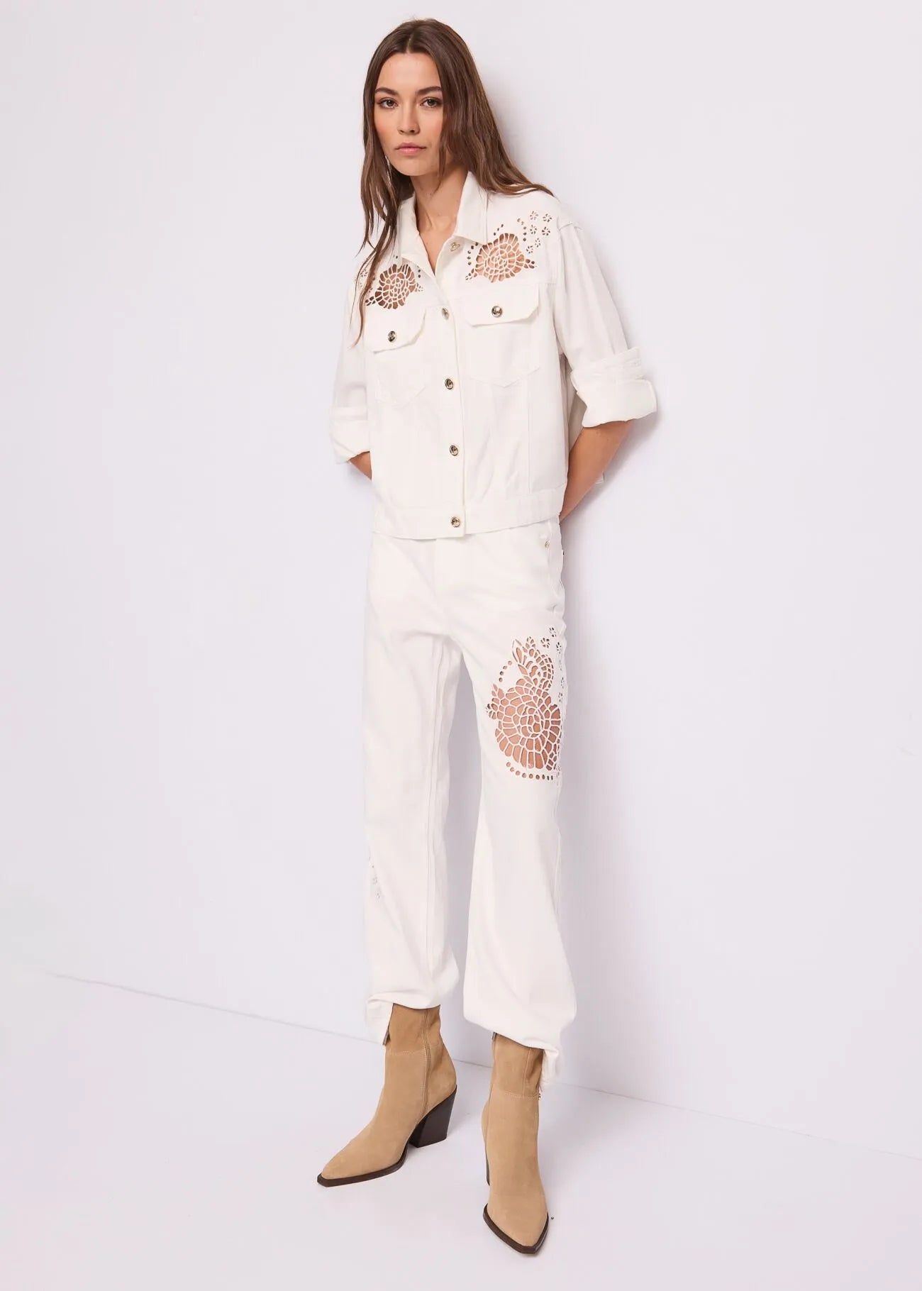 VESTE BRODERIE BD35016 By GAUDI