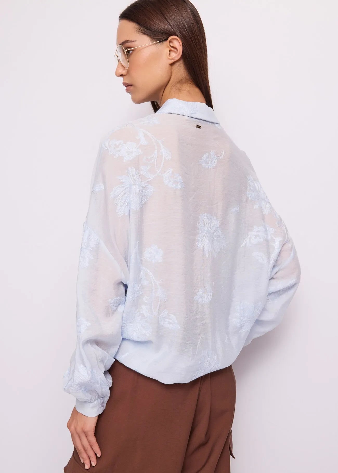 CHEMISE VOILE DE COTON FD45017 By GAUDI