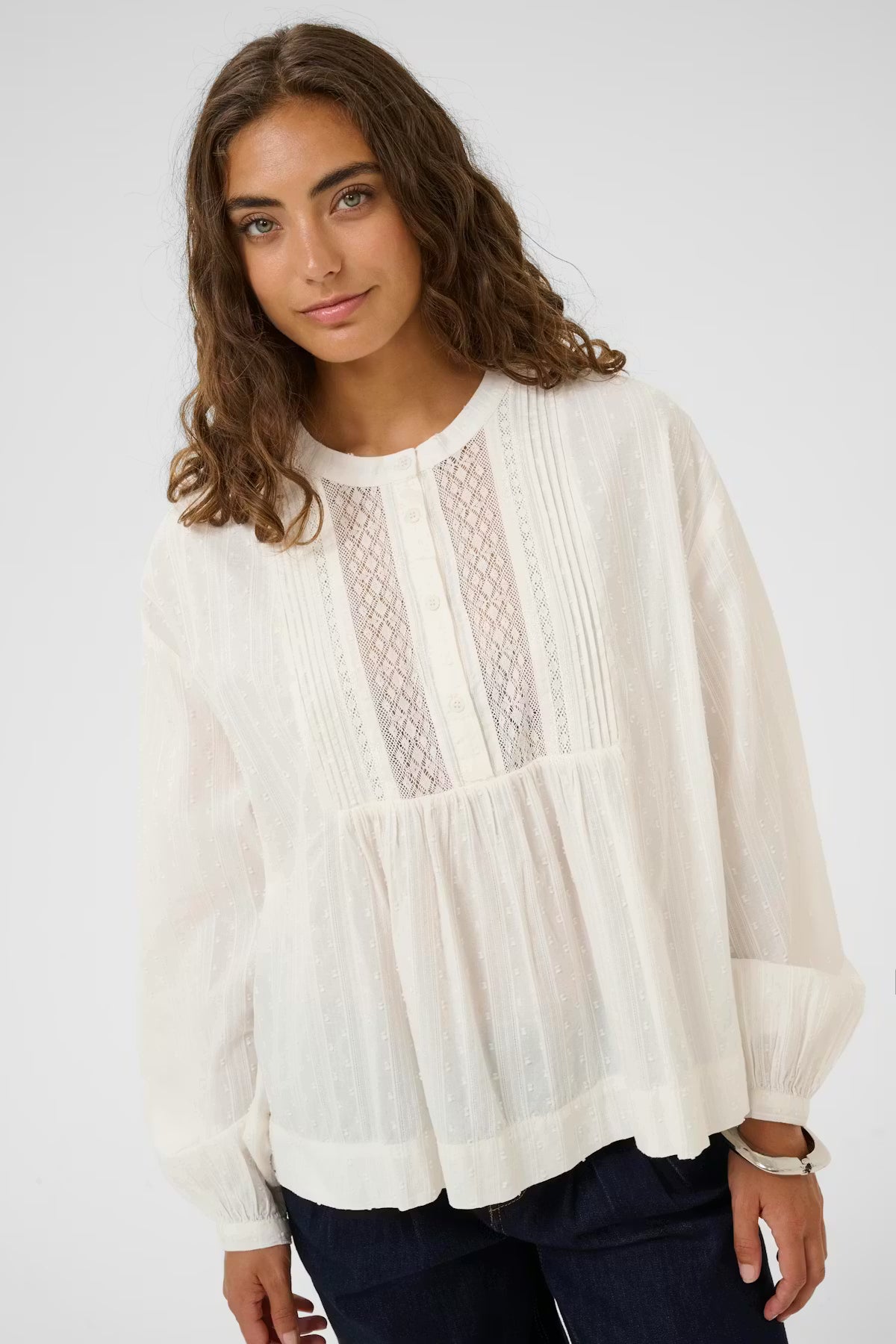 BLOUSE DENTEL COL BA 2666 By CULTURE