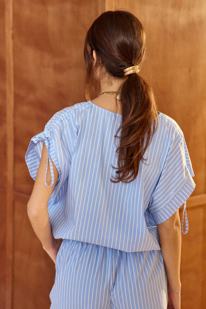 BLOUSE RAYEE ELASTIC ARY By LAUREN VIDAL