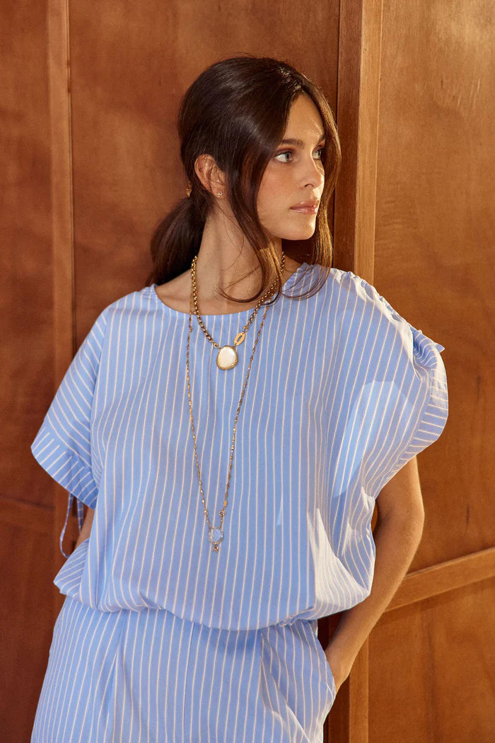 BLOUSE RAYEE ELASTIC ARY By LAUREN VIDAL