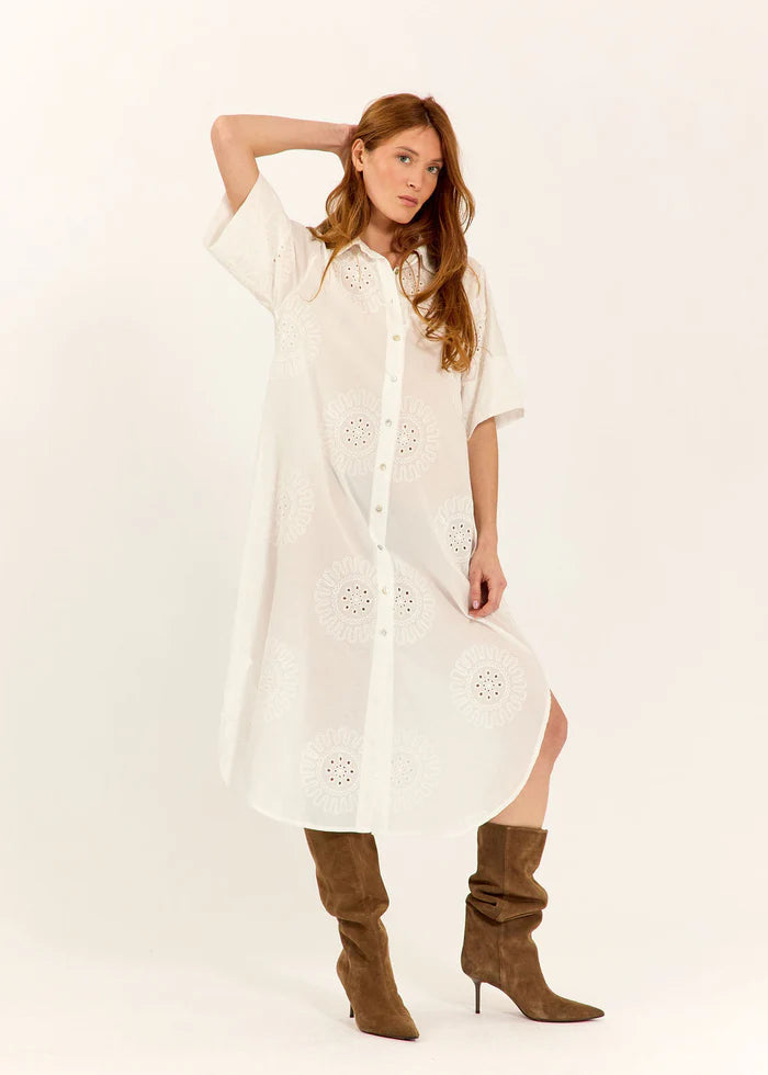 ROBE MOTIF DENTELLE DENITSA By LAUREN VIDAL