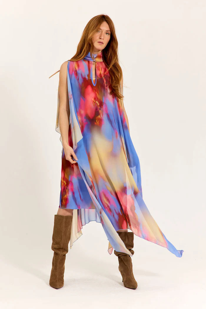 ROBE SOIE CARLA By LAUREN VIDAL