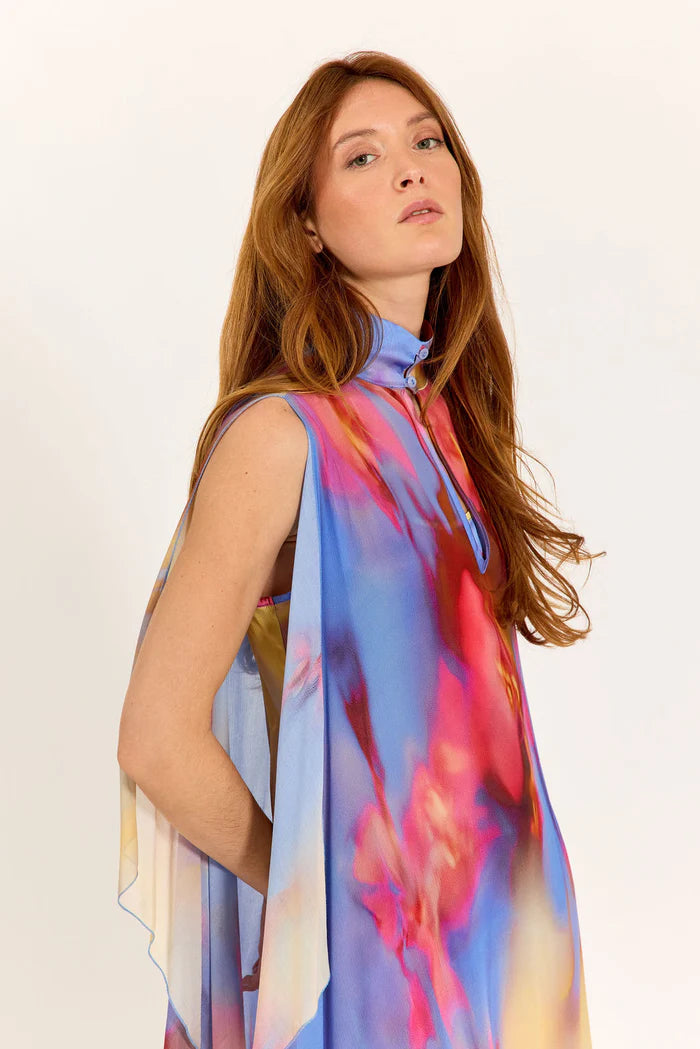 ROBE SOIE CARLA By LAUREN VIDAL