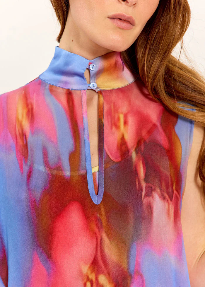 ROBE SOIE CARLA By LAUREN VIDAL