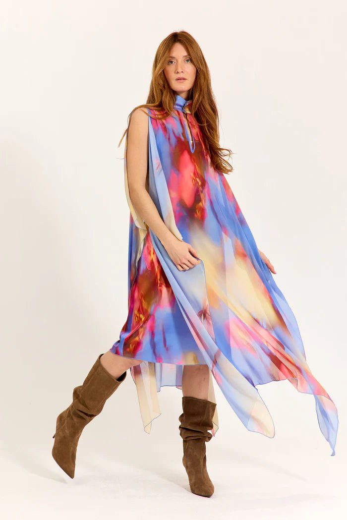 ROBE SOIE CARLA By LAUREN VIDAL