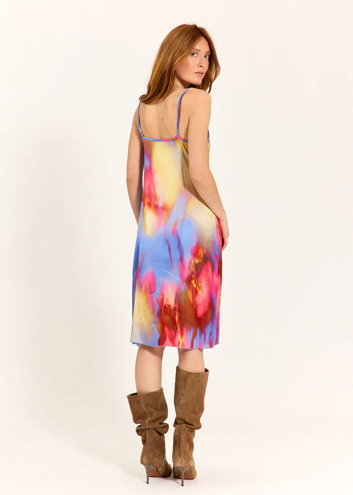 ROBE SOIE CARLA By LAUREN VIDAL