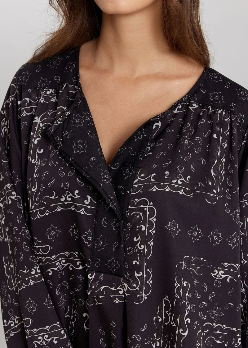 ROBE COL MAO IMPRIME CRISTEL By LAUREN VIDAL