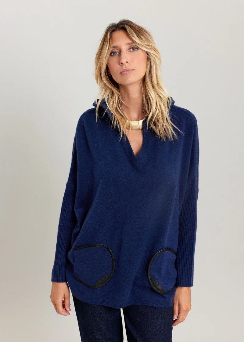 PULL COL V FIN CASHEMIRE ELMA By LAUREN VIDAL