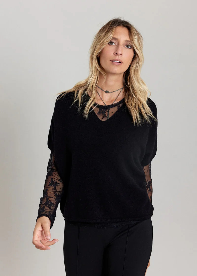PULL COL V SANS MANCHE POK By LAUREN VIDAL