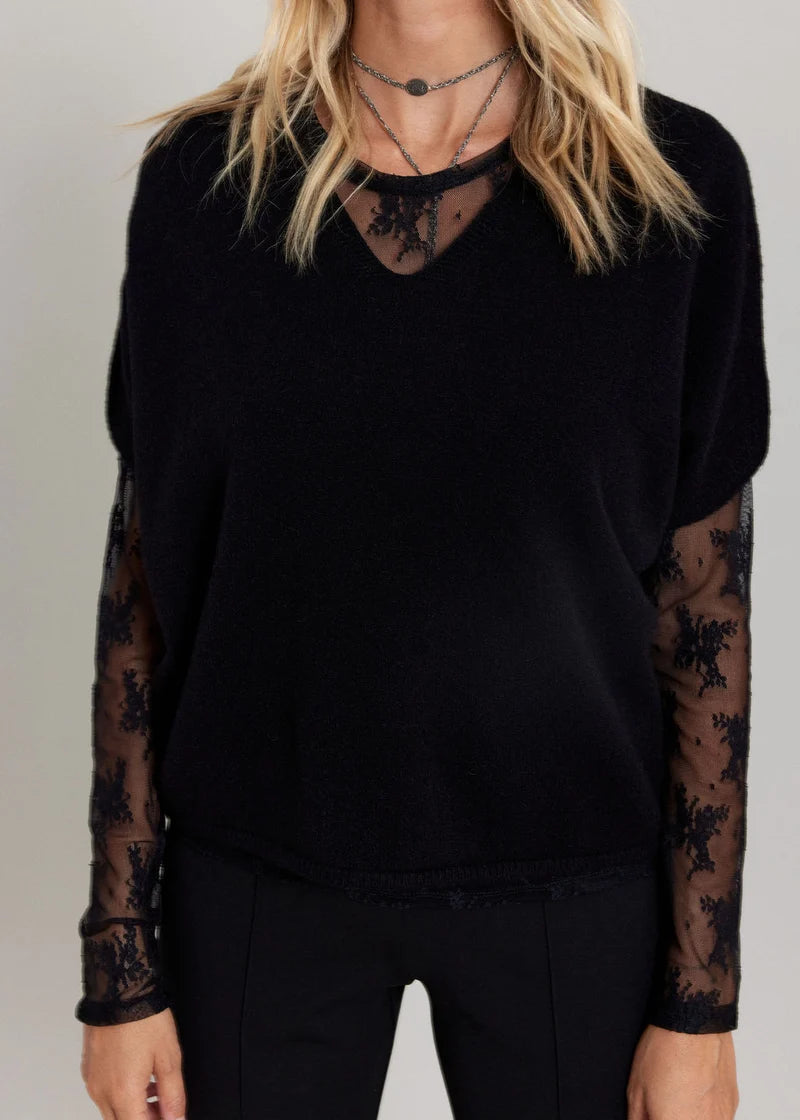 PULL COL V SANS MANCHE POK By LAUREN VIDAL