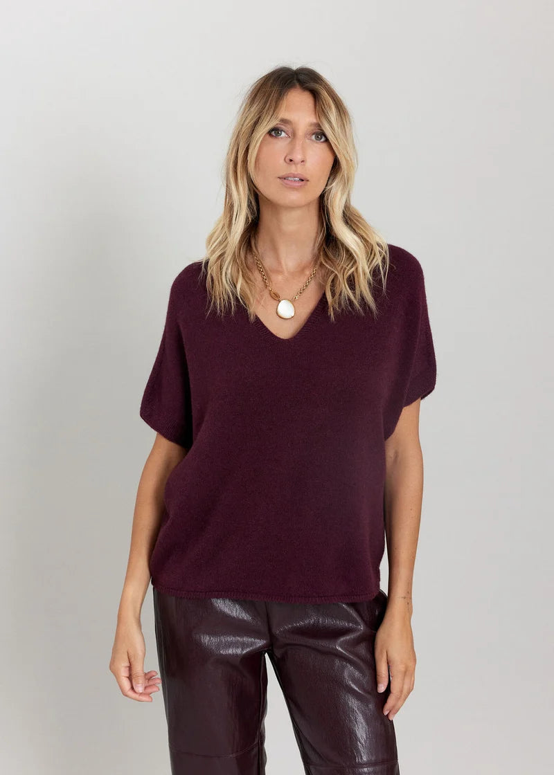 PULL COL V SANS MANCHE POK By LAUREN VIDAL