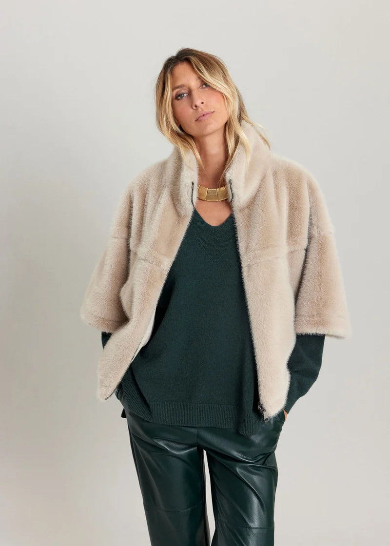 VESTE F/FOURURRE IZA By LAUREN VIDAL