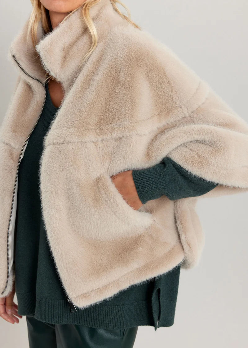 VESTE F/FOURURRE IZA By LAUREN VIDAL