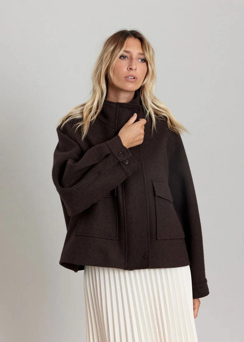 VESTE 3/4 ZIP PRESSION IVANA By LAUREN VIDAL