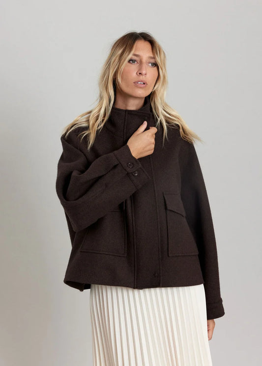 VESTE 3/4 ZIP PRESSION IVANA By LAUREN VIDAL