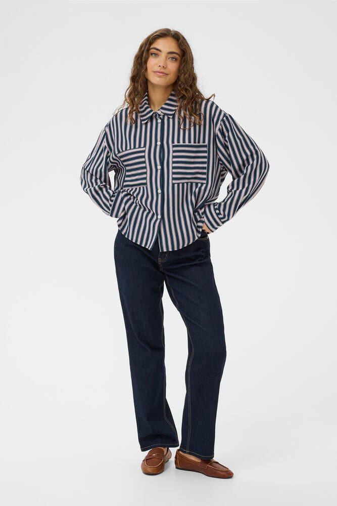 CHEMISE M/LONGUE RAYEE 2749 By CULTURE