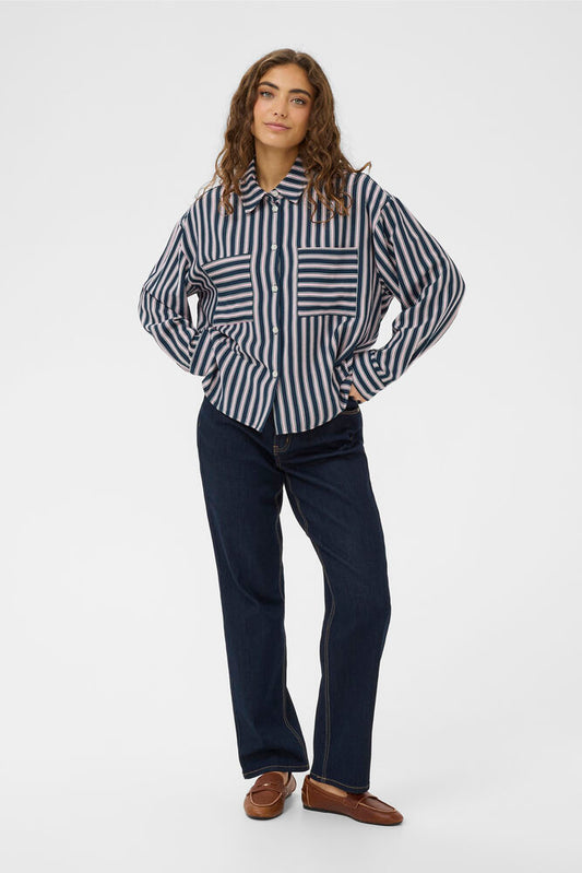 CHEMISE M/LONGUE RAYEE 2749 By CULTURE