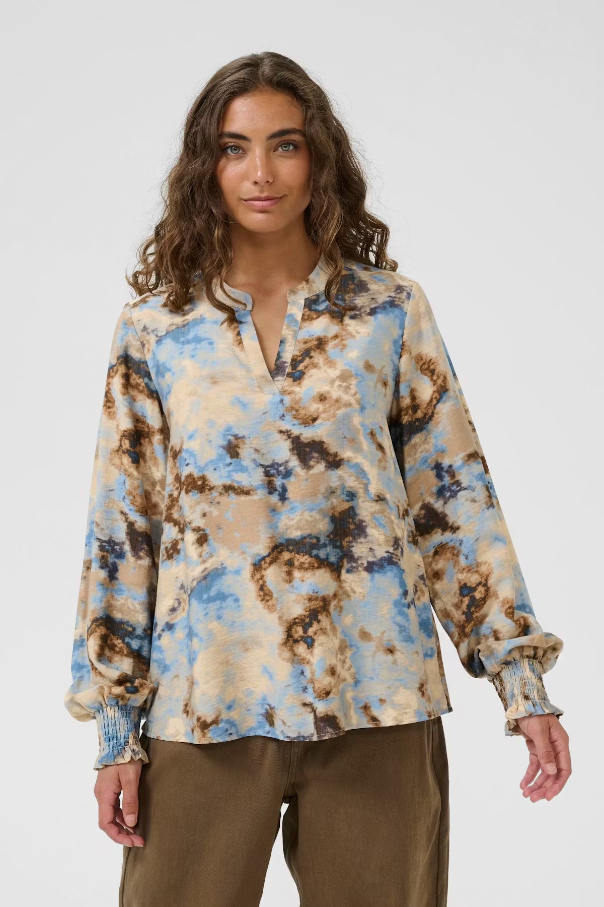 BLOUSE V  MOTIF 2849 By CULTURE