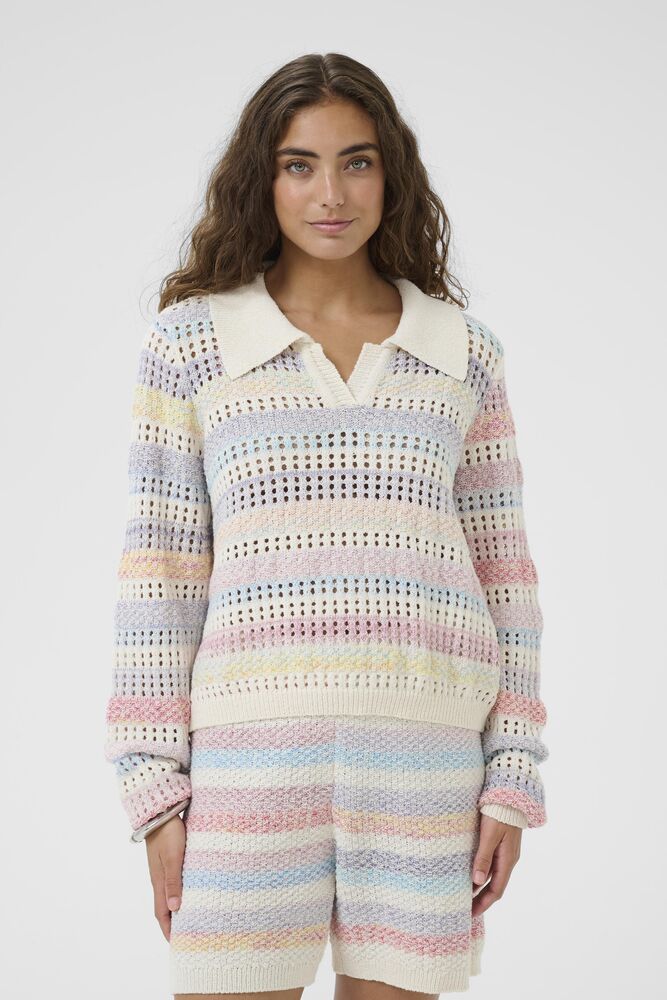 POLO COL CHEMISE M/LONG 2939 By CULTURE