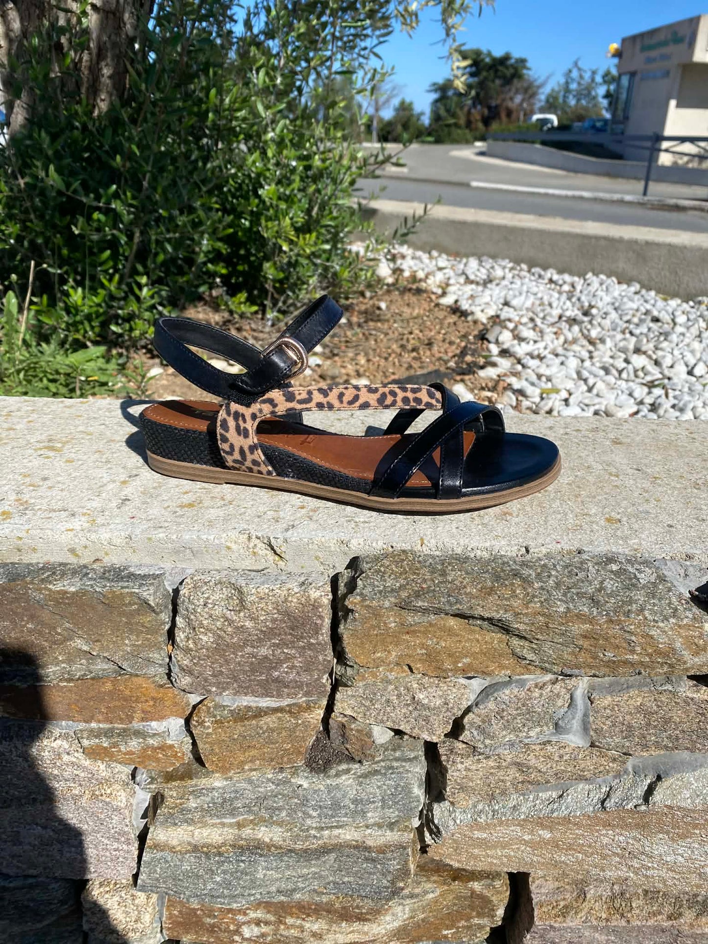 SANDALES 3 BRIDES CIREE LEO 28146 By TAMARIS