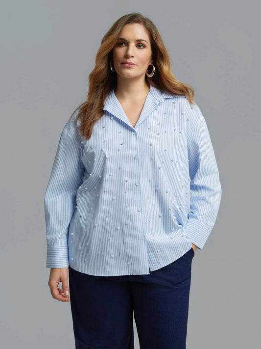 CHEMISE RAYEE PERLE 3019 By MAT