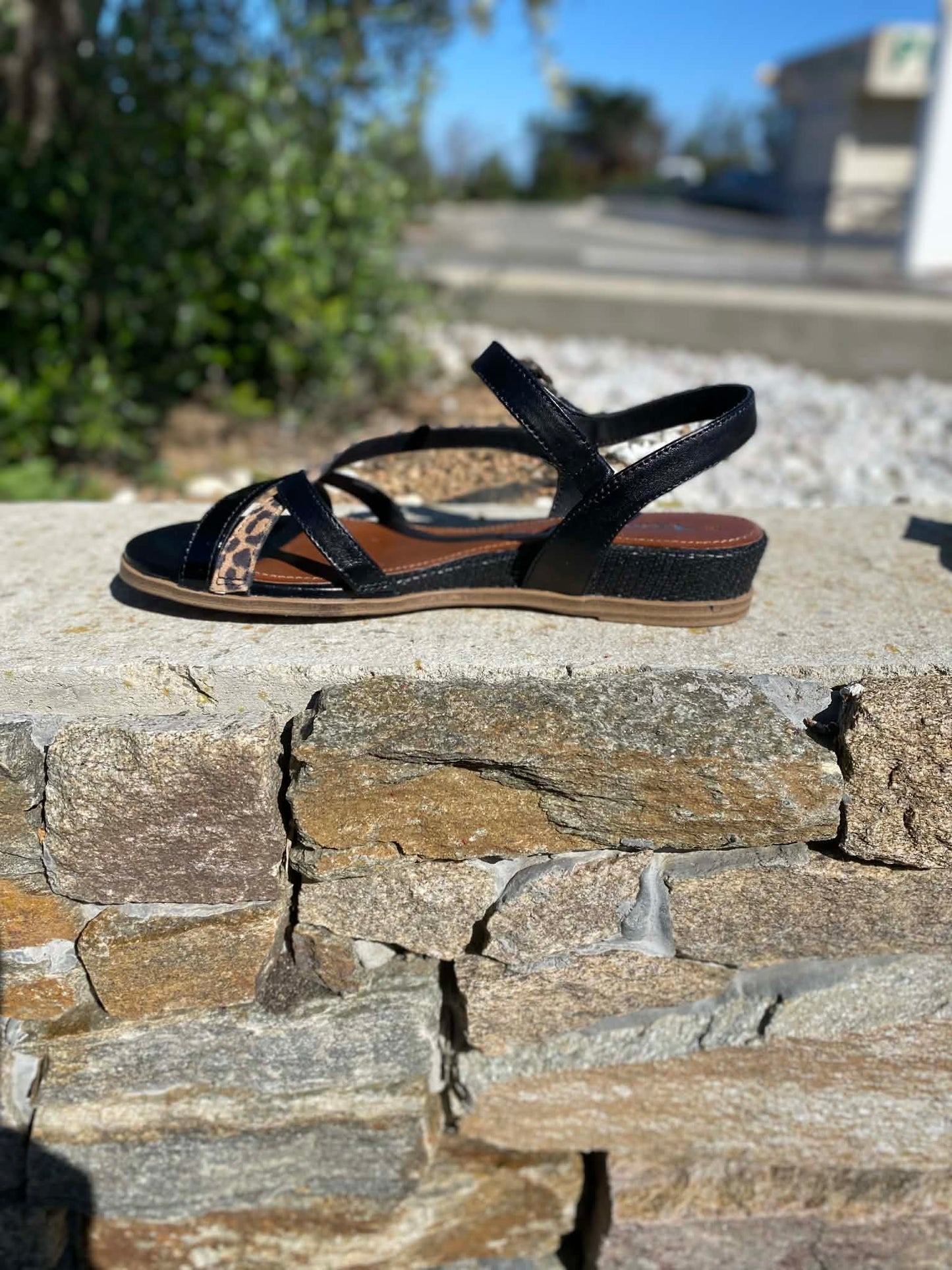 SANDALES 3 BRIDES CIREE LEO 28146 By TAMARIS