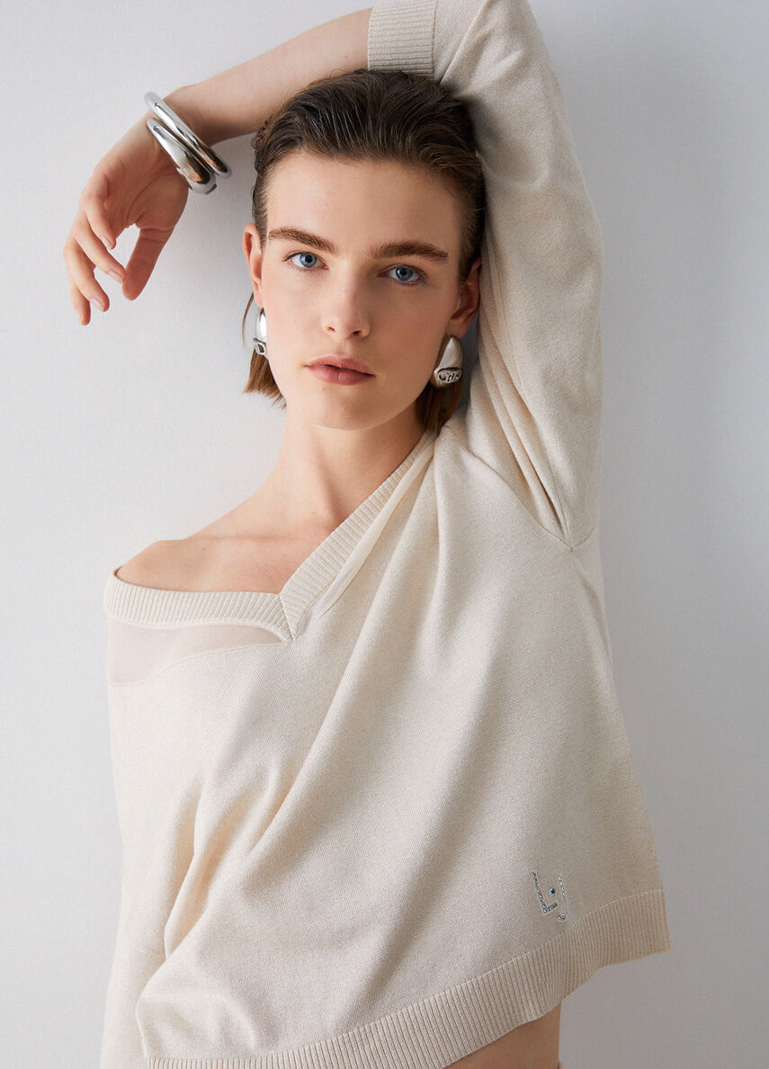 PULL FIN LUREX TA6244 By LIU JO SPORT
