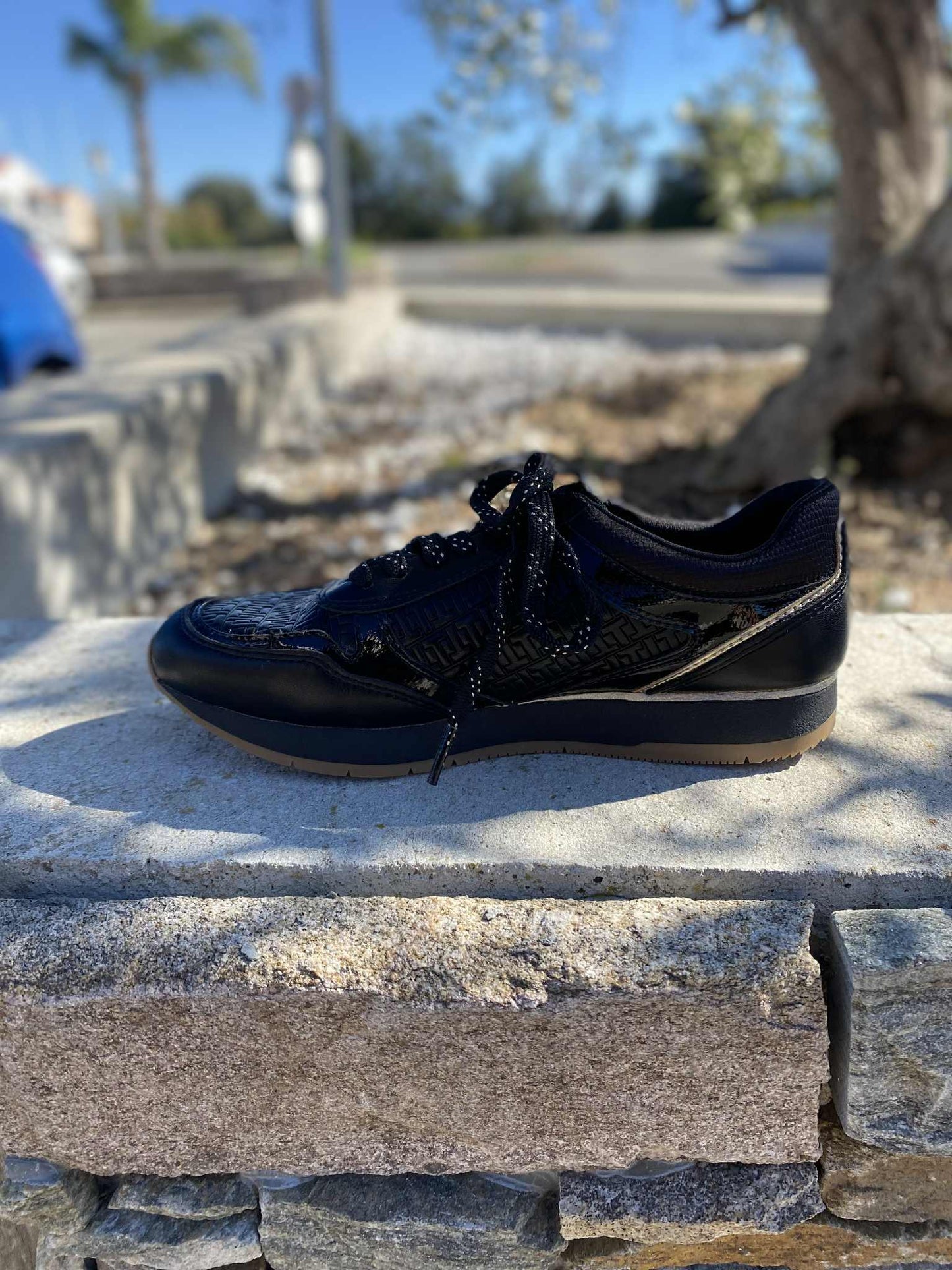 TENNIS ZIP BANDE OR 23603 By TAMARIS