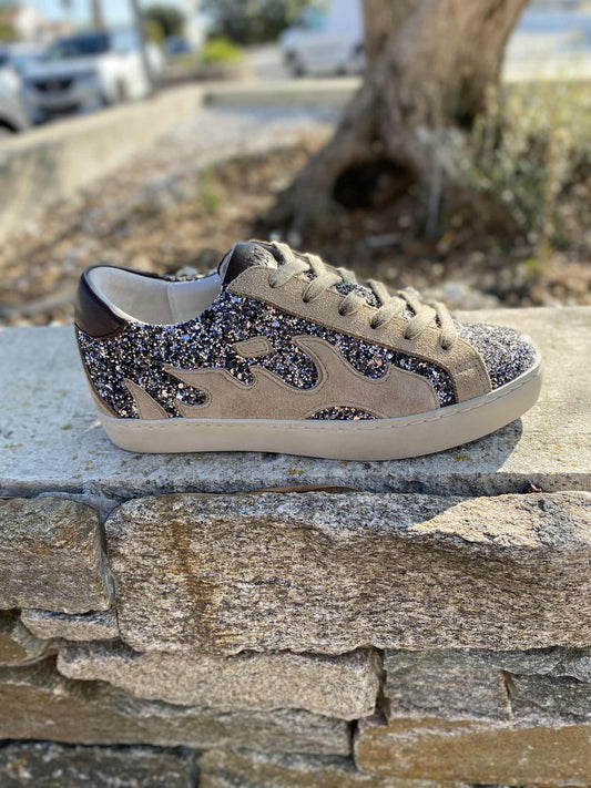 SNEAKERS GLITTER D0193S05 By BIBILOU
