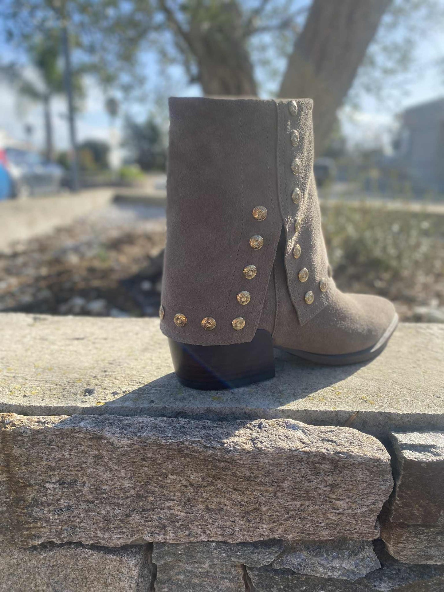 BOTTINE CUIR RETOURNEE SF2533 By TOSCABLU